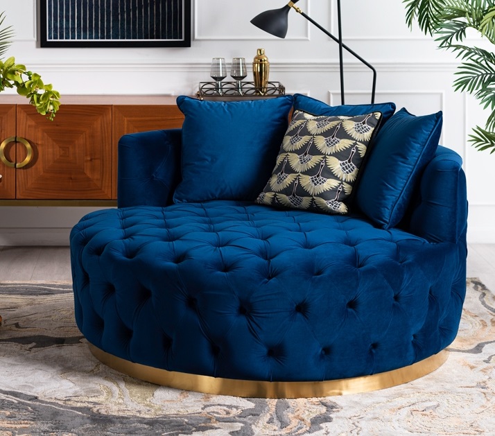 Best Budget Velvet Upholstered Loveseat