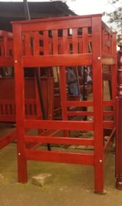 Classic Wooden Twin Over Twin Bunk Bed