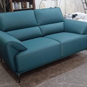 Compact 2-Seater Fabric Sofaset