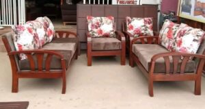 Best Wooden Frame Sofaset with 5 Seater