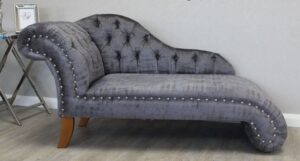 Low-Cost Velvet Chaise Lounge
