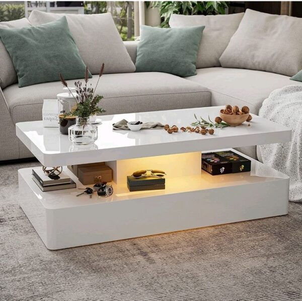 Marble-Topped Center Table