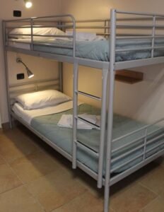 Metal Frame Full Over Full Bunk Bed
