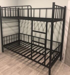 Metal Frame Full Over Full Bunk Bed