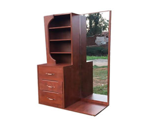 Ornate Rococo-Style Dressing Mirror