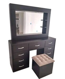 Ornate Rococo-Style Dressing Mirror