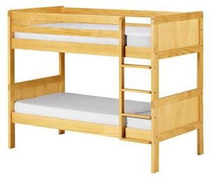 Victorian-inspired Wooden Bunk Bed with Carved Details