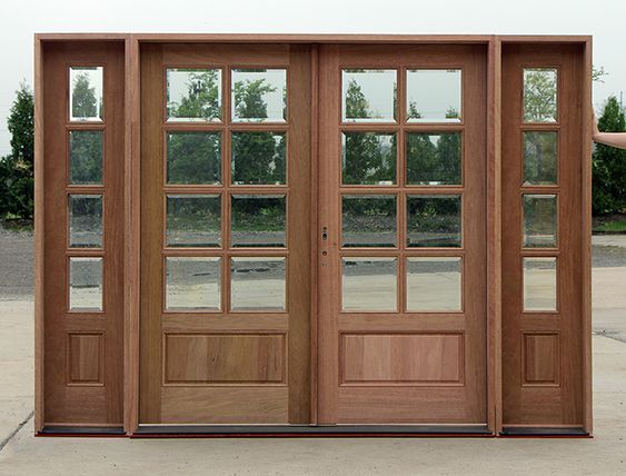 Farmhouse-Style Wooden Screen Door