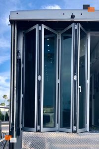 Aluminum Bifold Door for Wide Openings