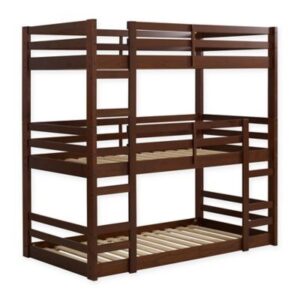 Classic Wooden Triple Bunk Bed