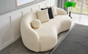 Curved Sectional Sofaset