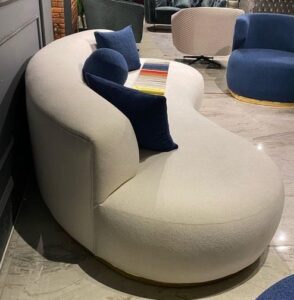 4 Seater Curved Sectional Sofaset