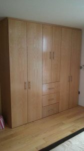 Economical MDF Wardrobe with Wood Finish