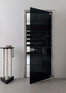 Modern Single Panel Aluminum Door