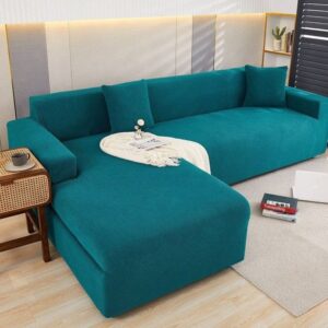 Plush Velvet Sofa