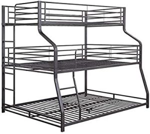 Sturdy Steel Frame Triple Decker Bed