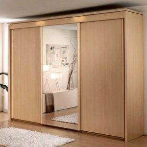Best Plywood Wardrobe with Natural Finish