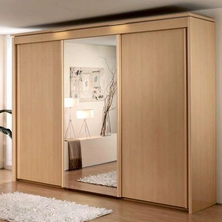 Best Plywood Wardrobe with Natural Finish