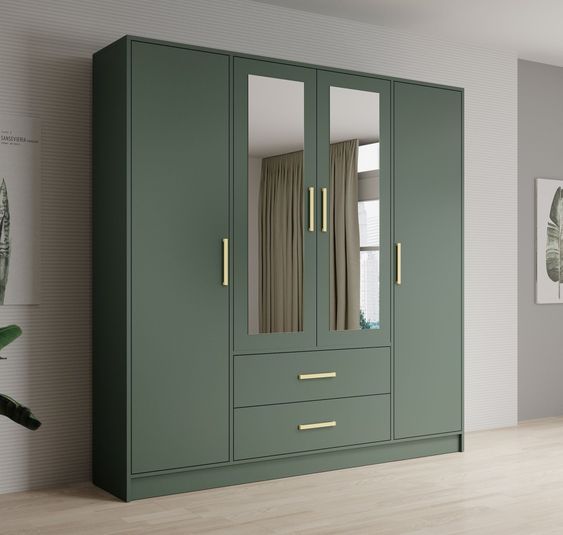 Budget-Conscious Particleboard Wardrobe