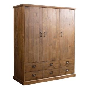 Lightweight Paulownia Wood Wardrobe