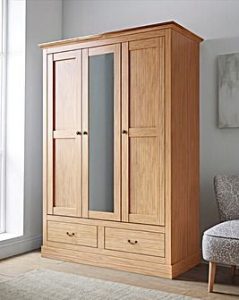 Lightweight Paulownia Wood Wardrobe