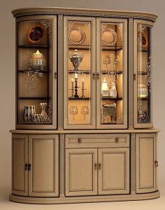 Traditional Carved Cupboard