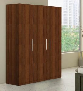 Walnut Veneer Wardrobe on a Budget