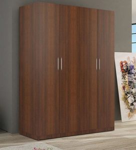 Walnut Veneer Wardrobe on a Budget