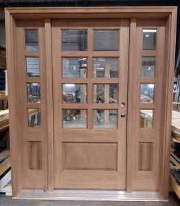 Farmhouse-Style Wooden Screen Door