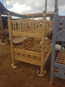 Traditional Wooden Bunk Bed