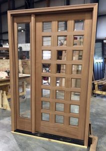 Farmhouse-Style Wooden Screen Door