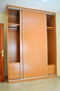 Acacia Wood Wardrobe
