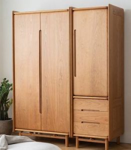 Paulownia Wood Wardrobe