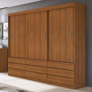 Paulownia Wood Wardrobe