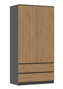 MDF Wardrobe with Wood Finish