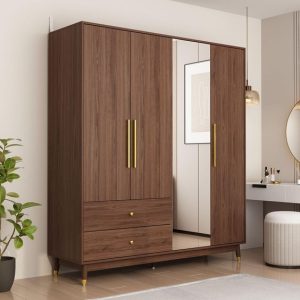 Rosewood Veneer Wardrobe