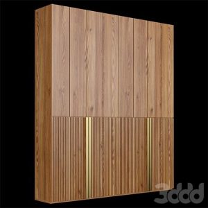 Walnut Veneer Wardrobe