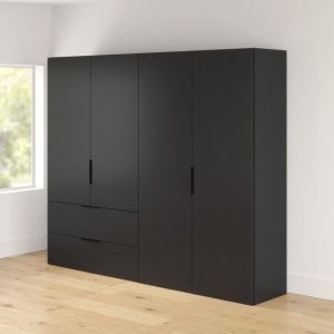 Walnut Veneer Wardrobe
