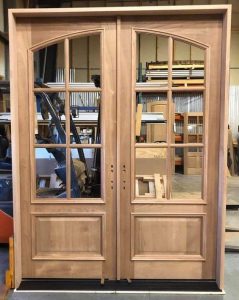 Farmhouse-Style Wooden Screen Door