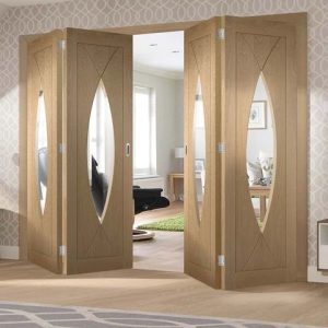 Bi-Fold Wooden Door