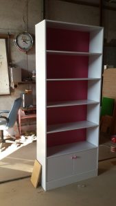 Contemporary Wooden Shoe Rack