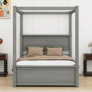 Canopy King Size Bed