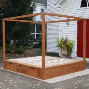 Canopy Platform Bed