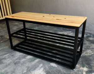 Chic Industrial Shoe Rack