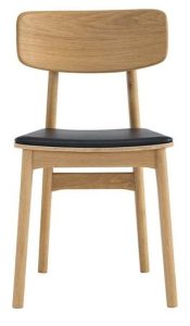 Coastal-Inspired Wooden Dining Chair