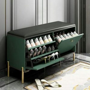 Cottage Inspired Shoe Bench