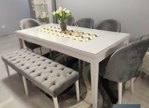 Dining Table with bench