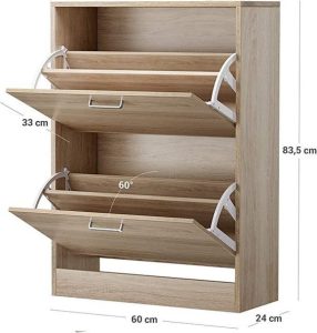 Floating Wall-Mounted Shoe Shelf