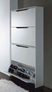 Floating Wall-Mounted Shoe Shelf