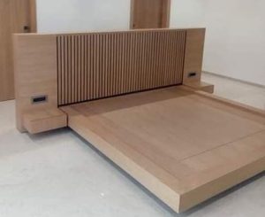 Japanese Zen-inspired Platform Bed